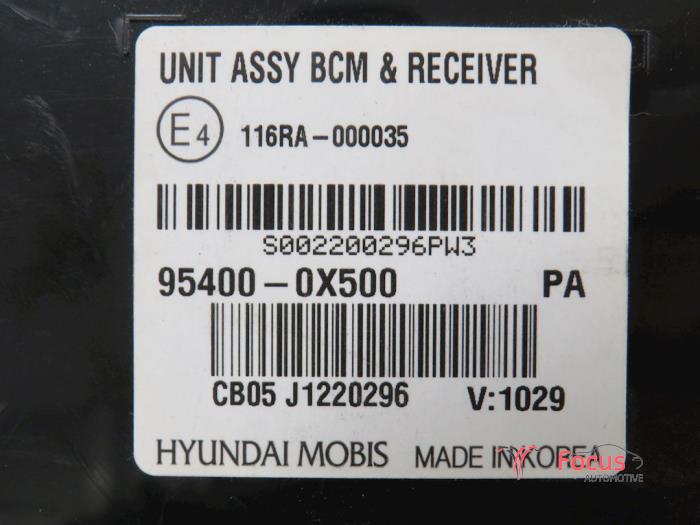 Bodycontrol Module van een Hyundai i10 (F5) 1.1i 12V 2011