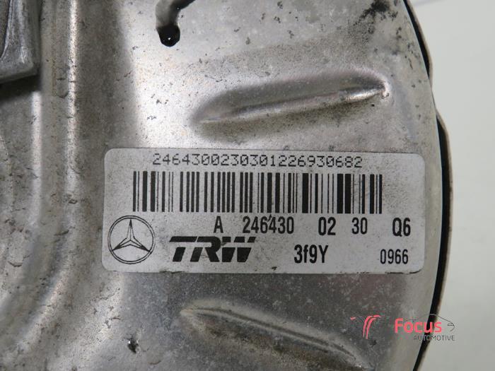 Rembol van een Mercedes-Benz B (W246,242) 1.8 B-180 CDI BlueEFFICIENCY 16V 2012