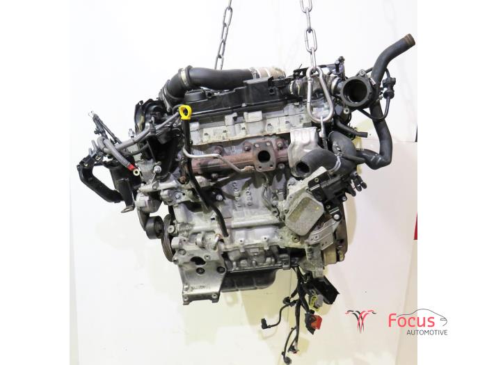 Motor van een Ford Fiesta 6 (JA8) 1.4 TDCi 2011