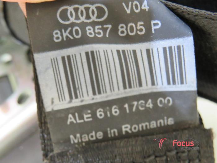 Veiligheidsgordel rechts-achter van een Audi A4 Avant (B8) 2.0 TDI 16V 2010