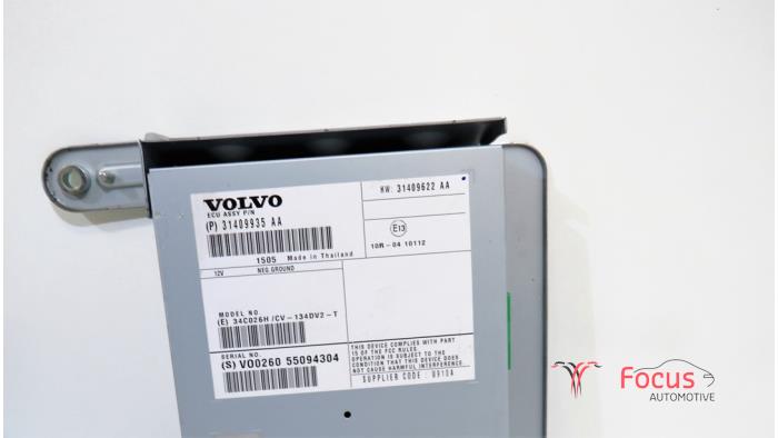 Navigatie Systeem van een Volvo V40 (MV) 2.0 D2 16V 2015