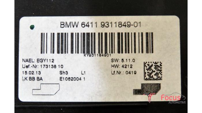 Computer Koeling van een BMW 1 serie (F20) 116d 2.0 16V 2013