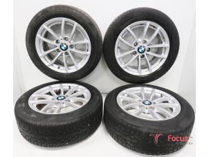 Gebruikte Velgen set + banden BMW 1 serie (F20) 116d 1.5 12V TwinPower Prijs € 395,00 Margeregeling aangeboden door Focus Automotive