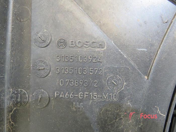 Koelvin van een Mercedes-Benz B (W245,242) 2.0 B-180 CDI 16V 2009