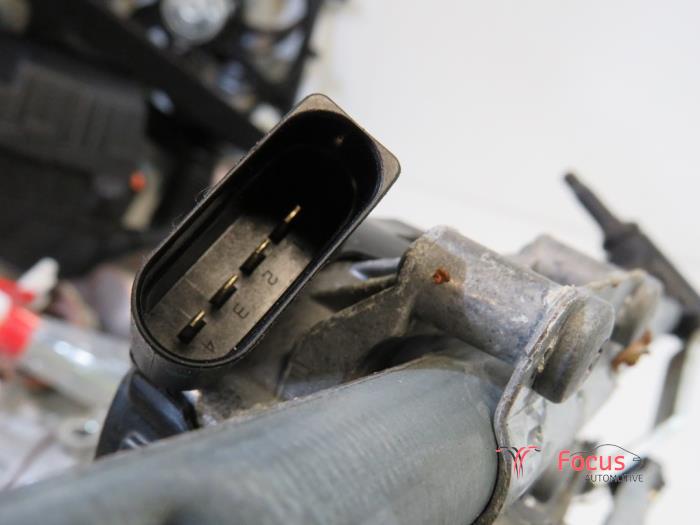 Ruitenwismotor+Mechaniek van een Opel Corsa D 1.2 16V 2014