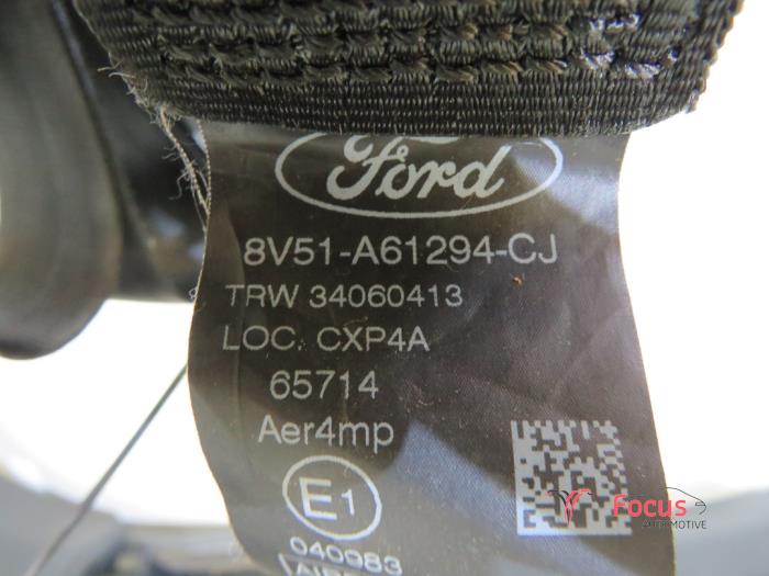 Airbag Set+Module van een Ford Fiesta 6 (JA8) 1.4 TDCi Van 2011