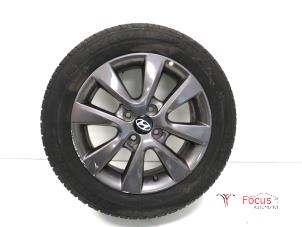 Gebruikte Velg + Winterband Hyundai i20 1.2i 16V Prijs € 125,00 Margeregeling aangeboden door Focus Automotive
