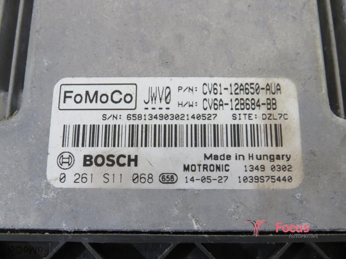 Computer Motormanagement van een Ford Focus 3 1.0 Ti-VCT EcoBoost 12V 100 2014