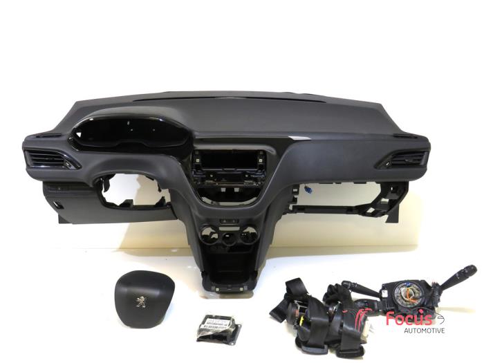Airbag Set+Module van een Peugeot 208 I (CA/CC/CK/CL) 1.2 Vti 12V PureTech 82 2014