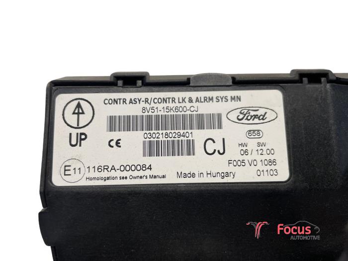 Alarm module van een Ford Fiesta 6 (JA8) 1.6 TDCi 16V 95 2010