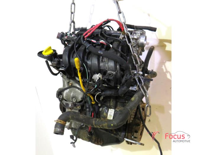 Motor van een Renault Clio IV (5R) 1.2 16V 2014