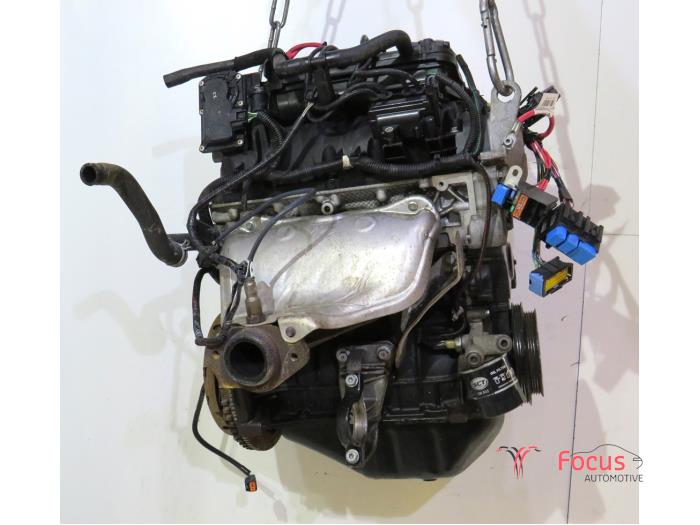 Motor van een Renault Clio IV (5R) 1.2 16V 2014
