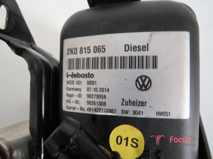 Standkachel van een Volkswagen Caddy Combi IV 2.0 TDI 102 2015