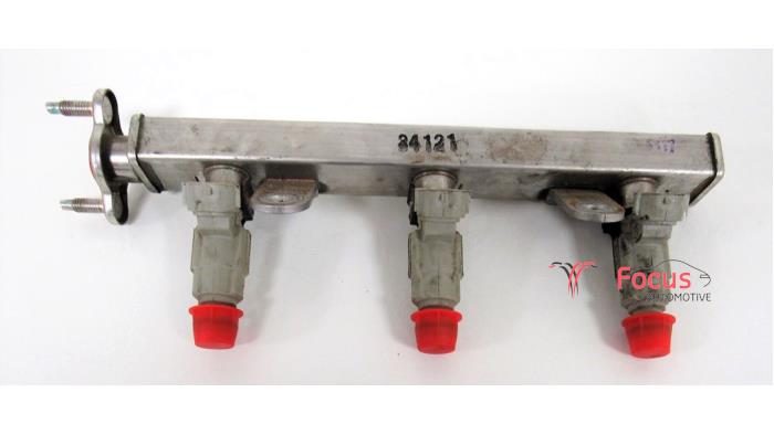 Common rail (Injectie) van een Kia Picanto (TA) 1.0 12V 2013
