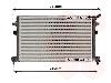 Radiateur van een Volkswagen Golf VII (AUA), Hatchback, 2012 / 2021 2015