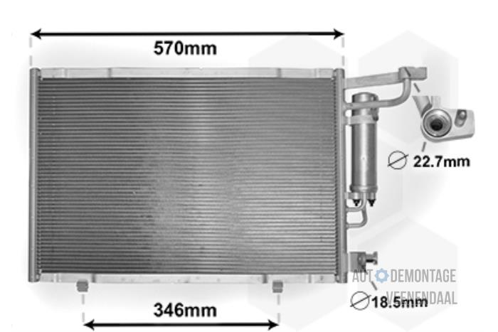 Nieuwe Airco Condensor Peugeot 208 I (CA/CC/CK/CL) Prijs € 79,86 Inclusief btw aangeboden door Autodeleninkleur