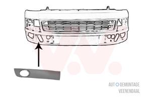 Nieuwe Bumperdeel rechts-voor Volkswagen Transporter/Caravelle T5 Prijs € 12,10 Inclusief btw aangeboden door Autodeleninkleur