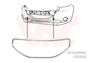 Nieuwe Grille Lijst Peugeot 208 I (CA/CC/CK/CL) Prijs € 79,80 Inclusief btw aangeboden door Autodeleninkleur