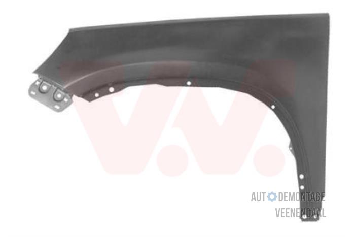 Voorkop compleet van een Volkswagen Tiguan (5N1/2)  2014