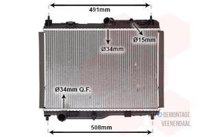 Nieuwe Radiateur Ford Fiesta 7 Prijs € 87,12 Inclusief btw aangeboden door Autodeleninkleur