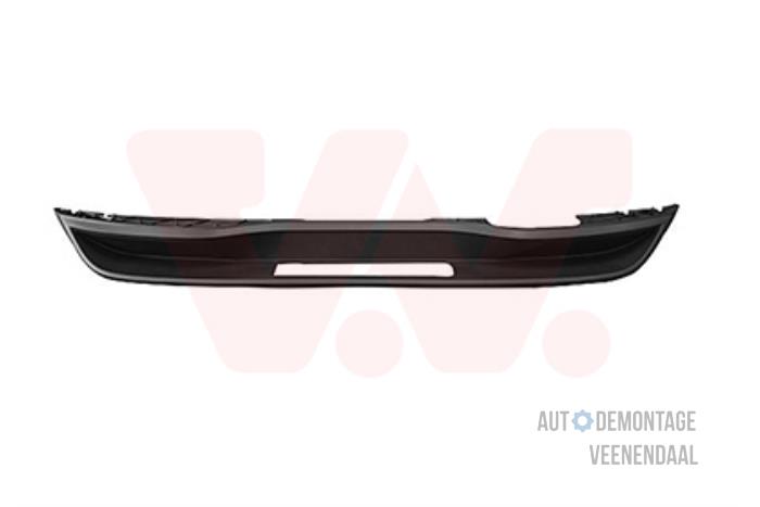 Spoiler achterbumper van een Volkswagen Polo VI (AW1)  2020