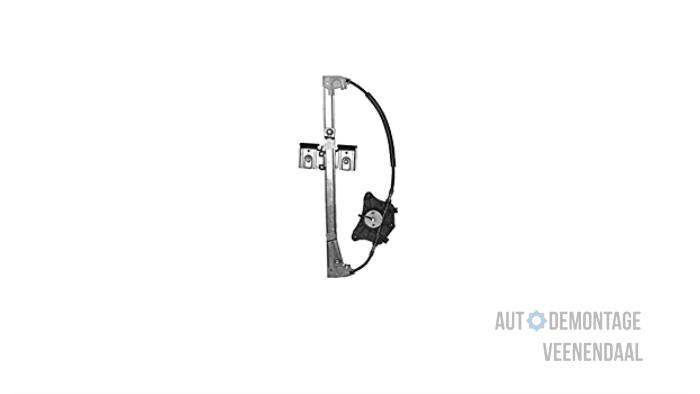 Ruitmechaniek 4Deurs links-voor Skoda Yeti