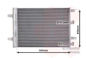 Nieuwe Airco Condensor Mercedes A (177.0) 1.3 A-160 Turbo 16V Prijs € 106,48 Inclusief btw aangeboden door Autodeleninkleur