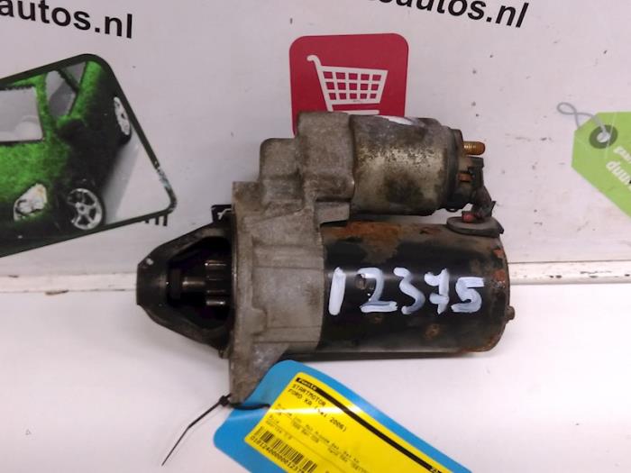 Gebruikte Startmotor Ford Ka I 1.6i SportKa Prijs € 20,00 Margeregeling aangeboden door Autodemontagebedrijf R. Poeste B.V.