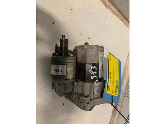 Gebruikte Startmotor Renault Laguna II (BG) 1.6 16V Prijs € 20,00 Margeregeling aangeboden door Autodemontagebedrijf R. Poeste B.V.