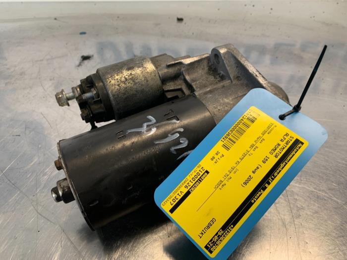 Gebruikte Startmotor Alfa Romeo 159 Sportwagon (939BX) 1.9 JTDm Prijs € 20,00 Margeregeling aangeboden door Autodemontagebedrijf R. Poeste B.V.