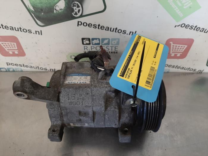 Gebruikte Pomp Airco Chrysler PT Cruiser 1.6 16V Prijs € 75,00 Margeregeling aangeboden door Autodemontagebedrijf R. Poeste B.V.