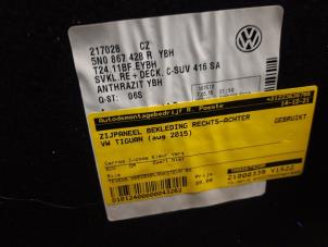 Gebruikte Bekleding Zijpaneel rechts-achter Volkswagen Tiguan (5N1/2) 1.4 TSI 16V Prijs € 85,00 Margeregeling aangeboden door Autodemontagebedrijf R. Poeste B.V.
