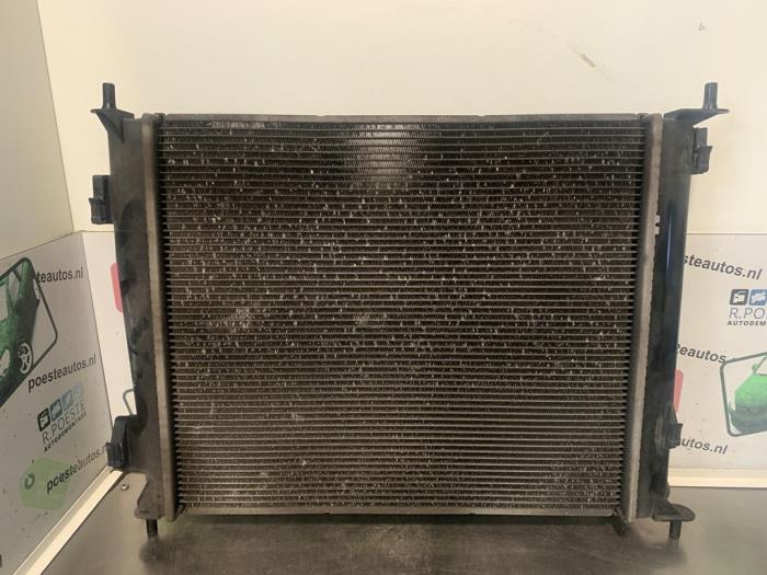 Radiateur van een Kia Soul I (AM) 1.6 CVVT 16V 2009