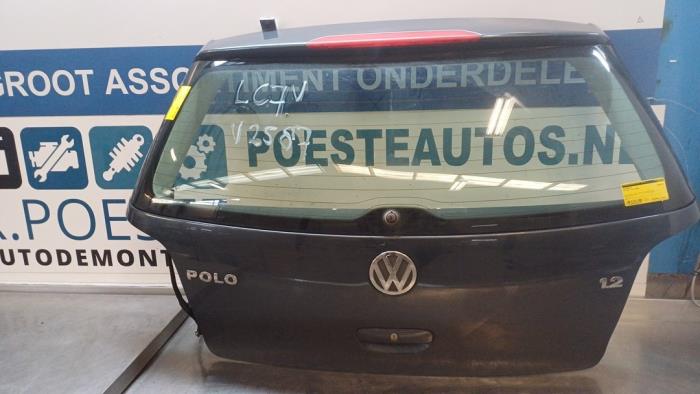 Achterklep van een Volkswagen Polo IV (9N1/2/3) 1.2 12V 2002