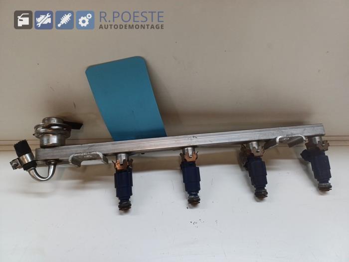 Gebruikte Common rail (Injectie) Nissan Micra (K11) 1.4 16V Prijs € 40,00 Margeregeling aangeboden door Autodemontagebedrijf R. Poeste B.V.