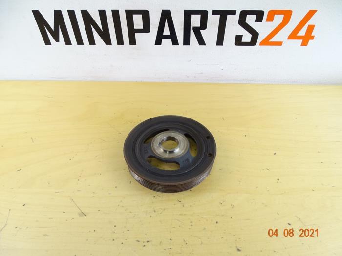 Gebruikte Poelie Krukas Mini Clubman (R55) 1.6 Cooper D Prijs € 29,75 Inclusief btw aangeboden door Miniparts24