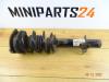 Schokdemper links-voor van een Mini Mini (R56), 2006 / 2013 1.6 16V Cooper S, Hatchback, Benzine, 1.598cc, 128kW (174pk), FWD, N14B16A, 2006-10 / 2010-02, MF71; MF72; MF73 2007