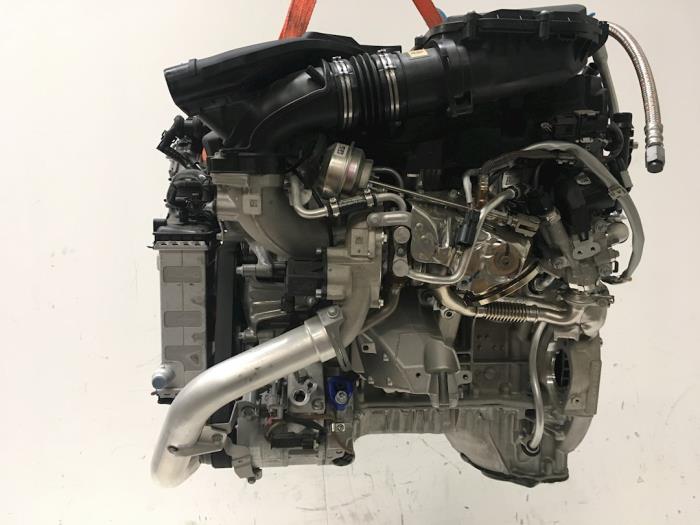 Motor van een Mercedes-Benz E (W212) E-400 3.5 V6 Turbo 2016