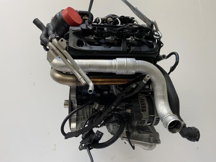 Motor van een Audi Q7 (4MB/4MG) 3.0 TDI V6 24V 2015
