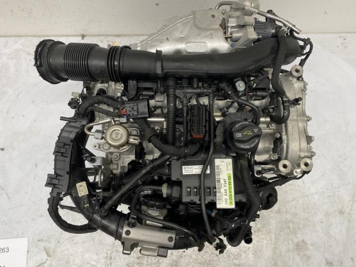 Motor van een Mercedes B-Klasse 2019