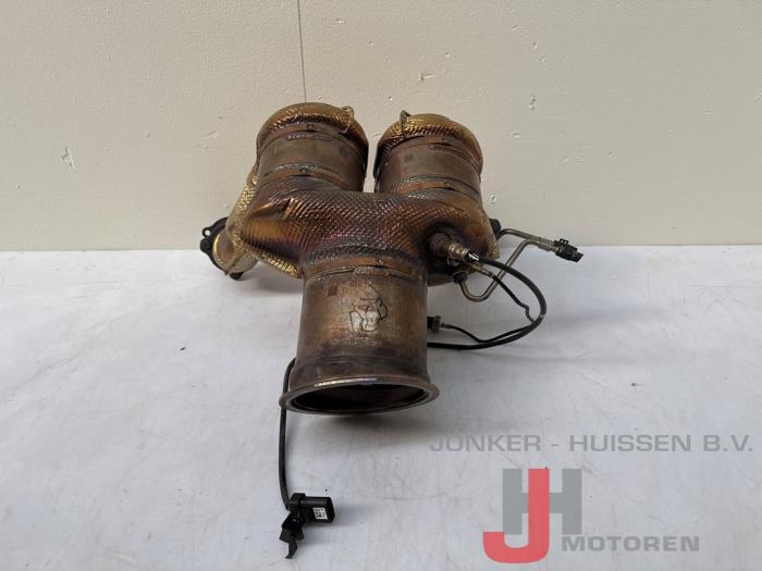 Katalysator van een Audi Q7 (4MB/4MG) 3.0 V6 24V 55 TFSI Mild Hybrid 2022