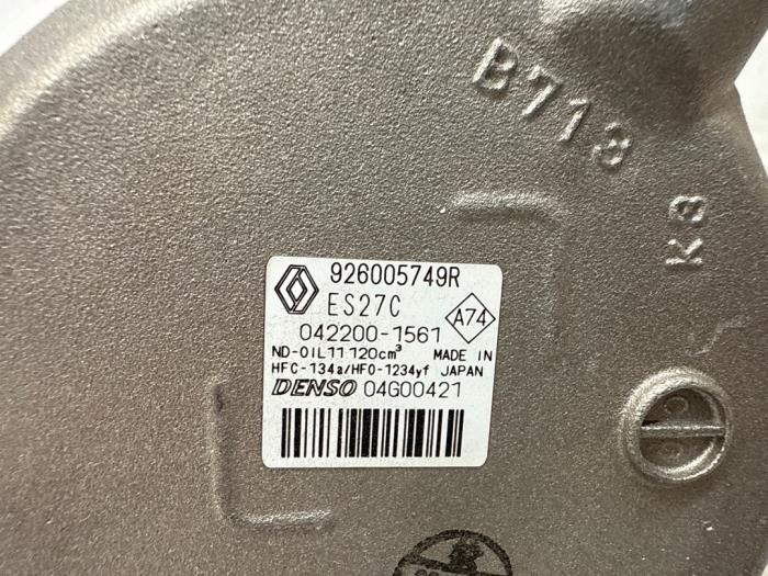 Aircopomp van een Renault Zoé (AG) R90 2021