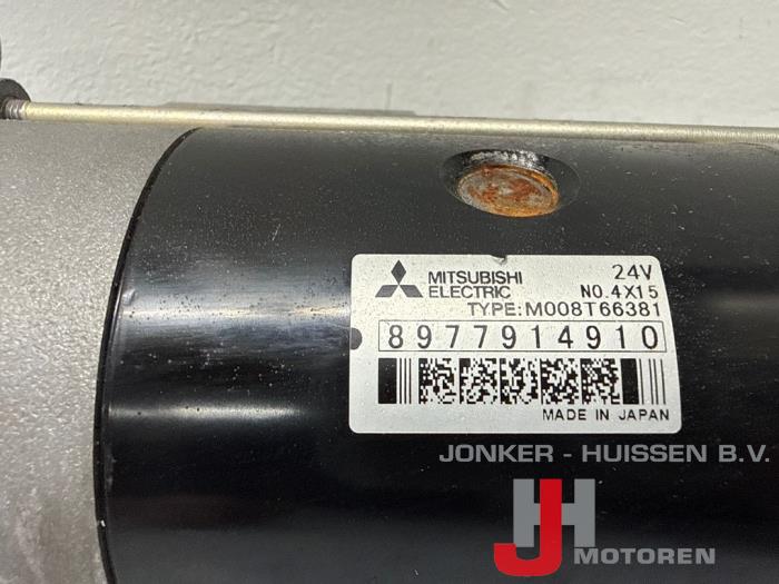 Startmotor Isuzu Diversen 4HK1 - Fotoğraf 2