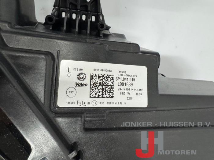 Koplamp links Skoda Superb - 照片 3