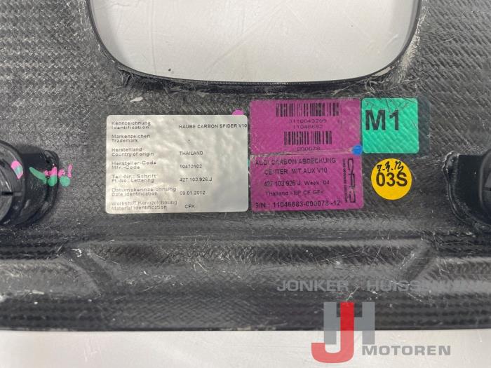 Afdekplaat motor Audi R8 - Photo 3