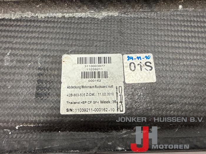 Afdekplaat motor Audi R8 - Fotoğraf 2