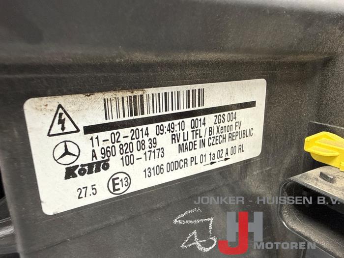 Koplamp links Mercedes Actros - Fotoğraf 4