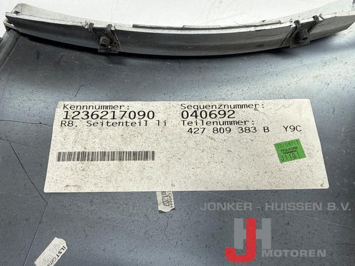 Zijpaneel links-achter Audi R8 - Fotoğraf 4