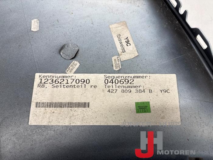 Zijpaneel rechts-achter Audi R8 - Foto 3
