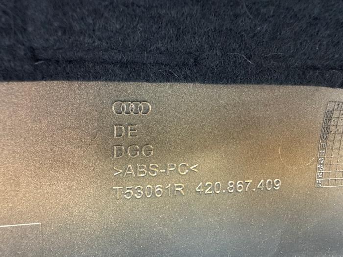 Sierstrip van een Audi R8 (422/423)  2012